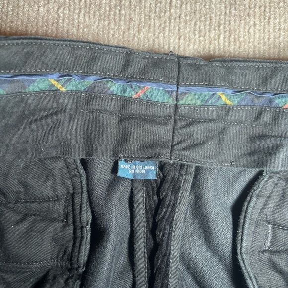 Polo Ralph Lauren Ethan Corduroy Pants Black 34x32 Classic Fit Cotton - Picture 5 of 12